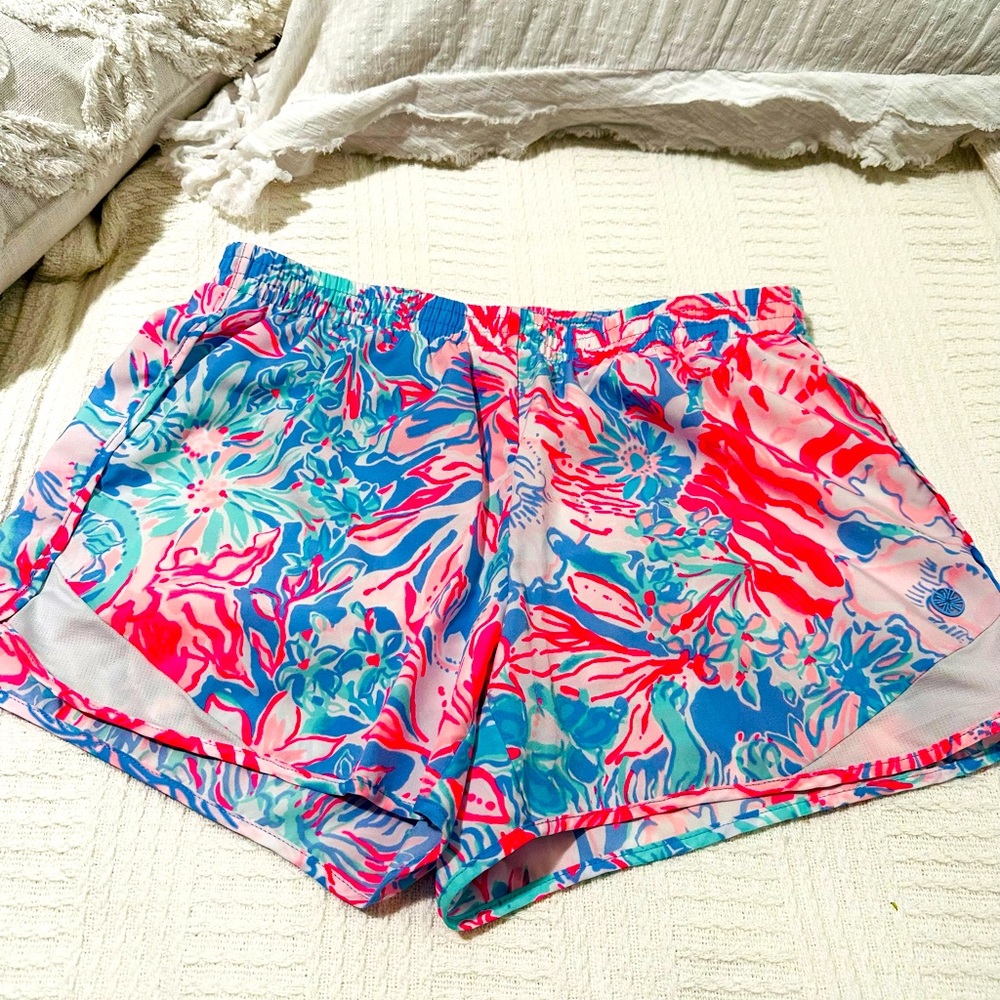 SOLD ON CROSSPOST Lilly Pulitzer Luxletic Shorts